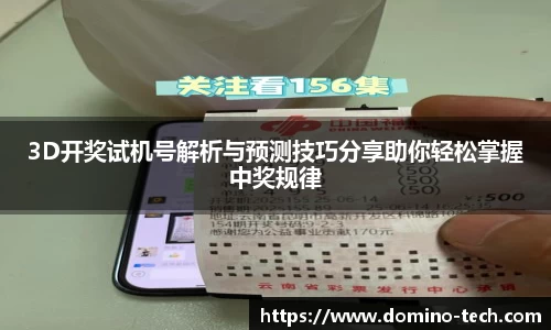 3D开奖试机号解析与预测技巧分享助你轻松掌握中奖规律